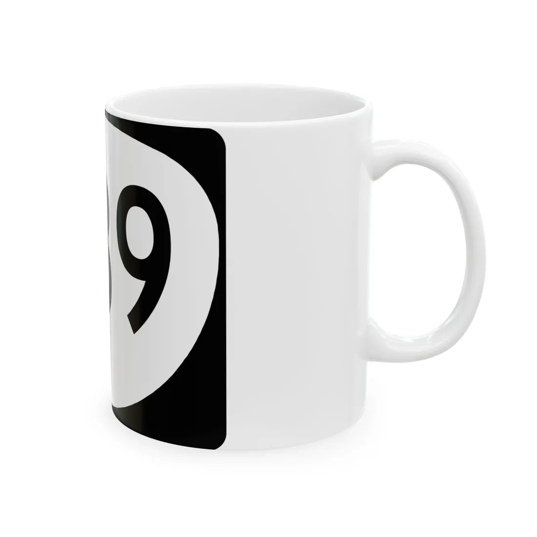 OR 339 (Oregon) (Road Sign) White Coffee Mug - Go Mug Yourself