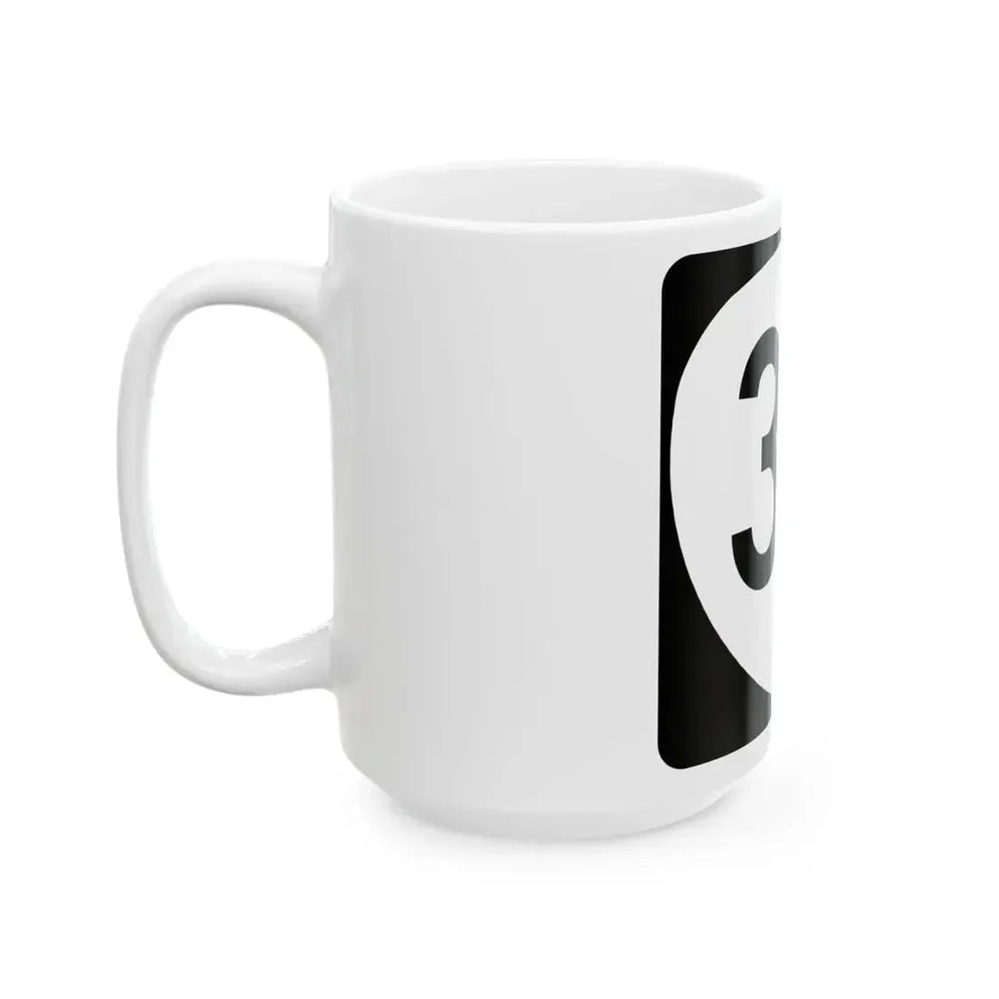 OR 35 (Oregon) (Road Sign) White Coffee Mug - Go Mug Yourself