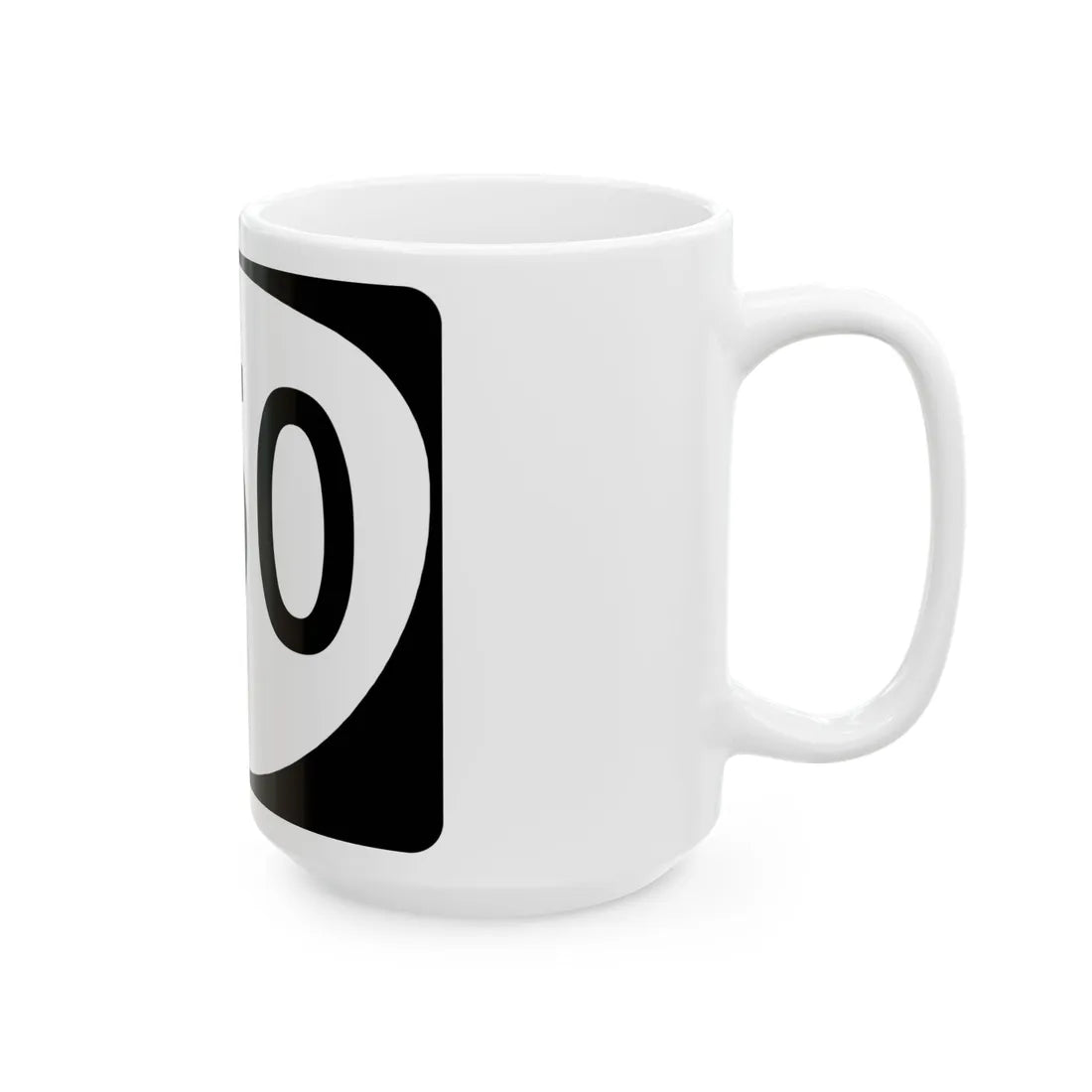 OR 350 (Oregon) (Road Sign) White Coffee Mug - Go Mug Yourself
