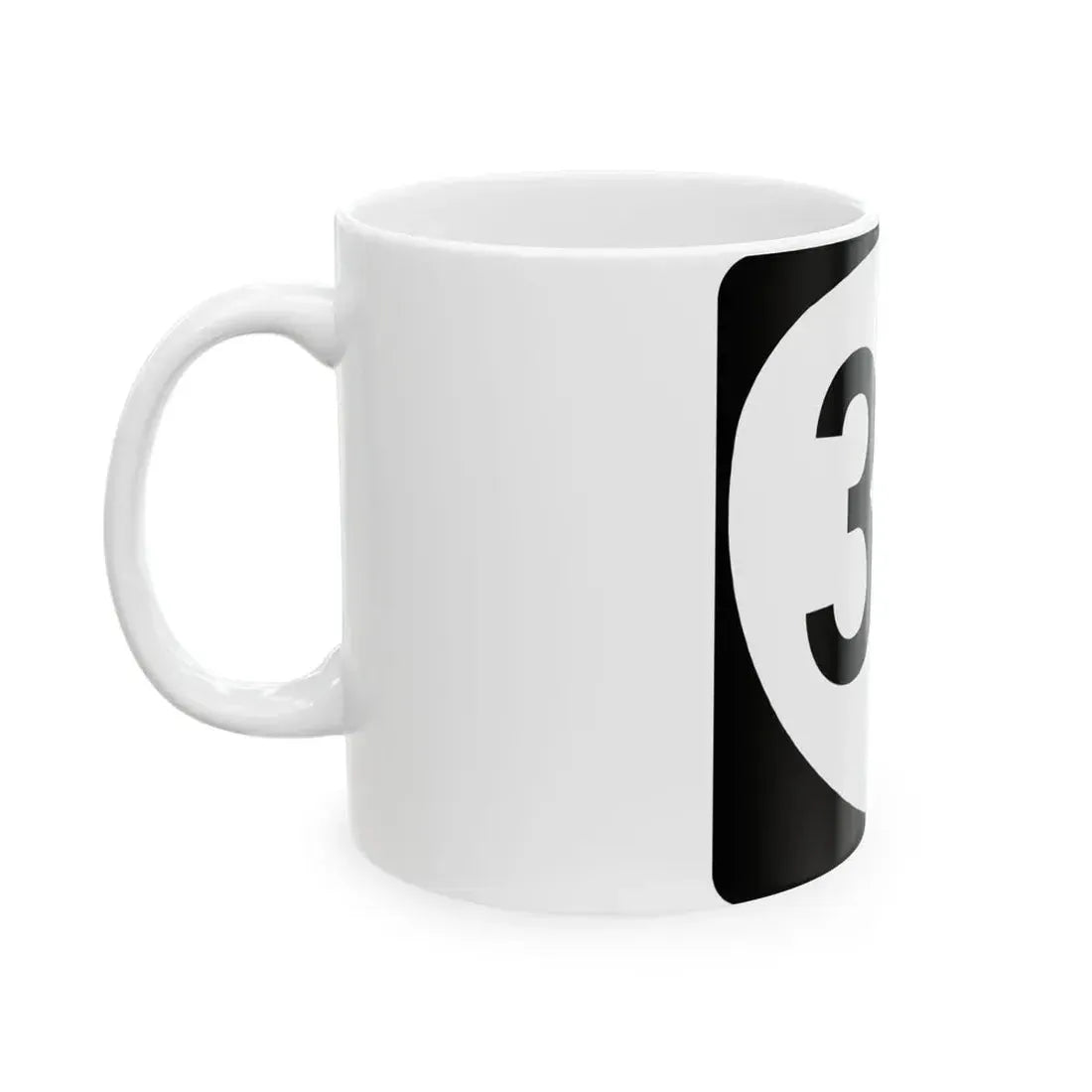 OR 36 (Oregon) (Road Sign) White Coffee Mug - Go Mug Yourself