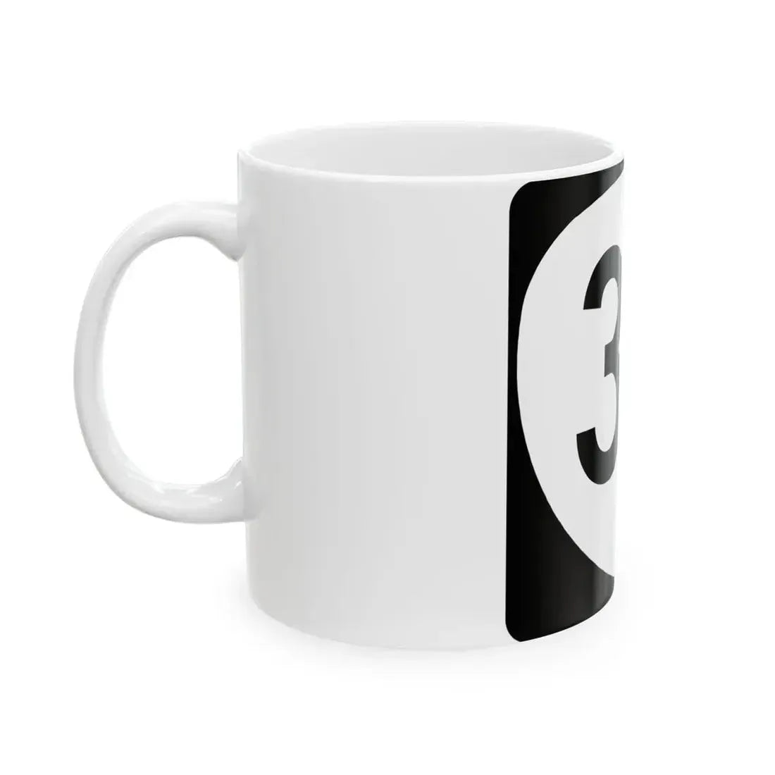 OR 37 (Oregon) (Road Sign) White Coffee Mug - Go Mug Yourself