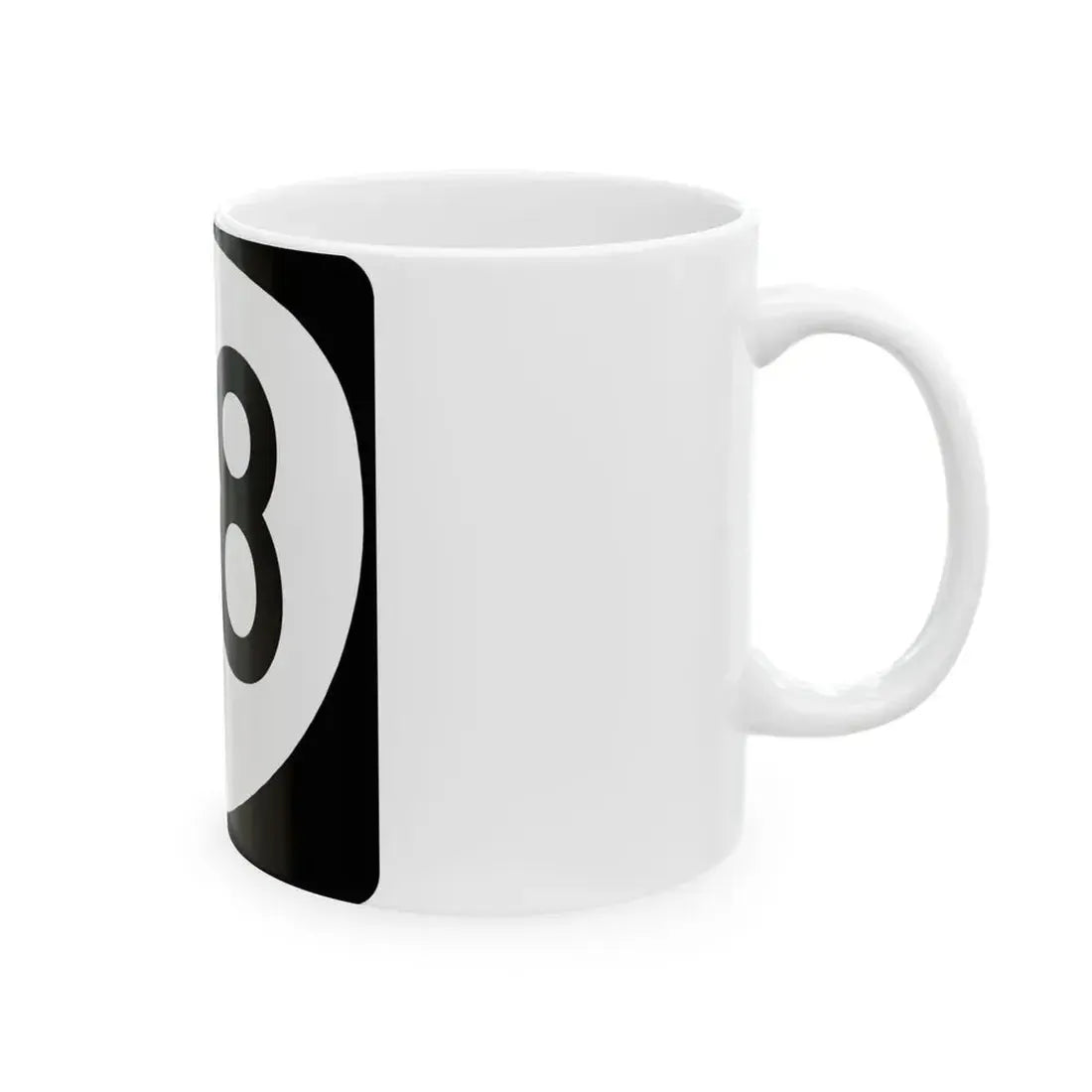 OR 38 (Oregon) (Road Sign) White Coffee Mug - Go Mug Yourself