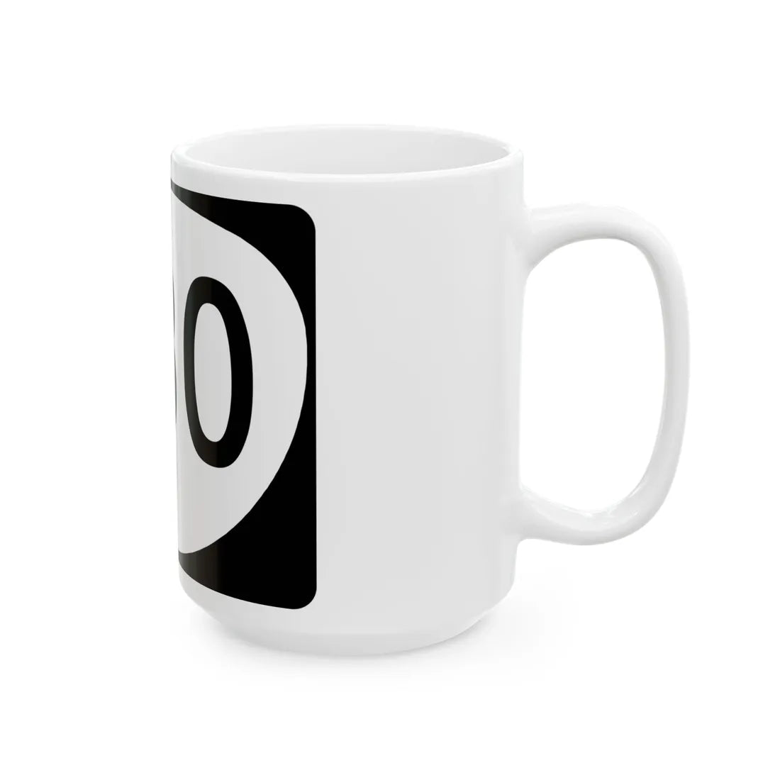 OR 380 (Oregon) (Road Sign) White Coffee Mug - Go Mug Yourself