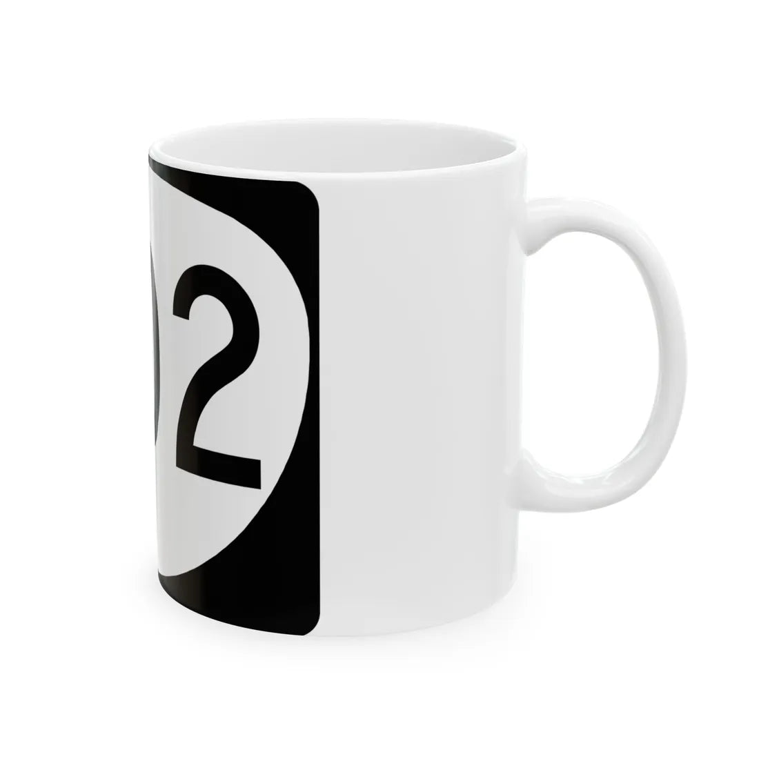 OR 402 (Oregon) (Road Sign) White Coffee Mug - Go Mug Yourself