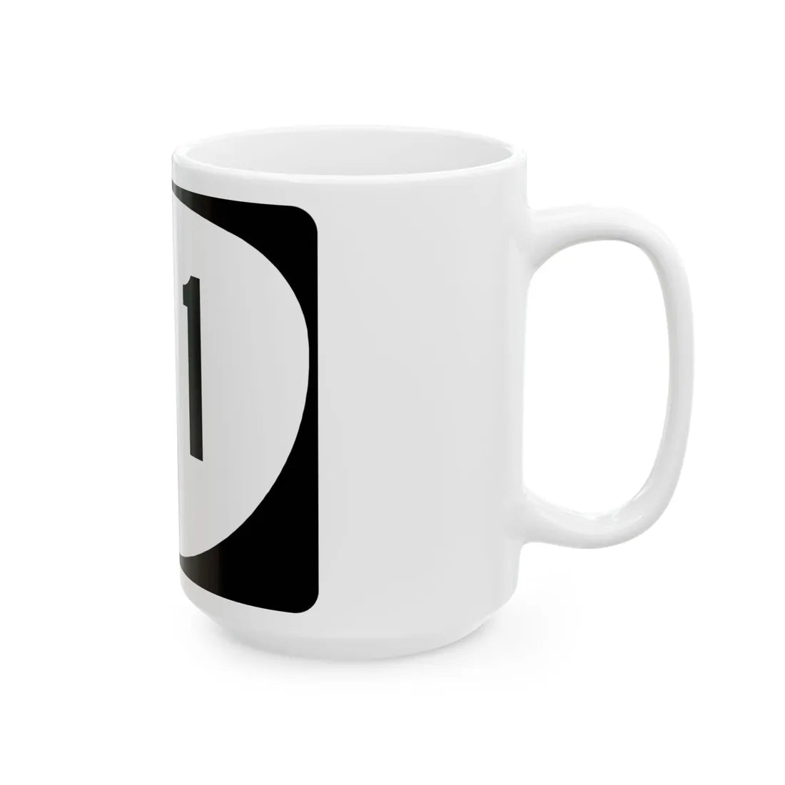 OR 411 (Oregon) (Road Sign) White Coffee Mug - Go Mug Yourself