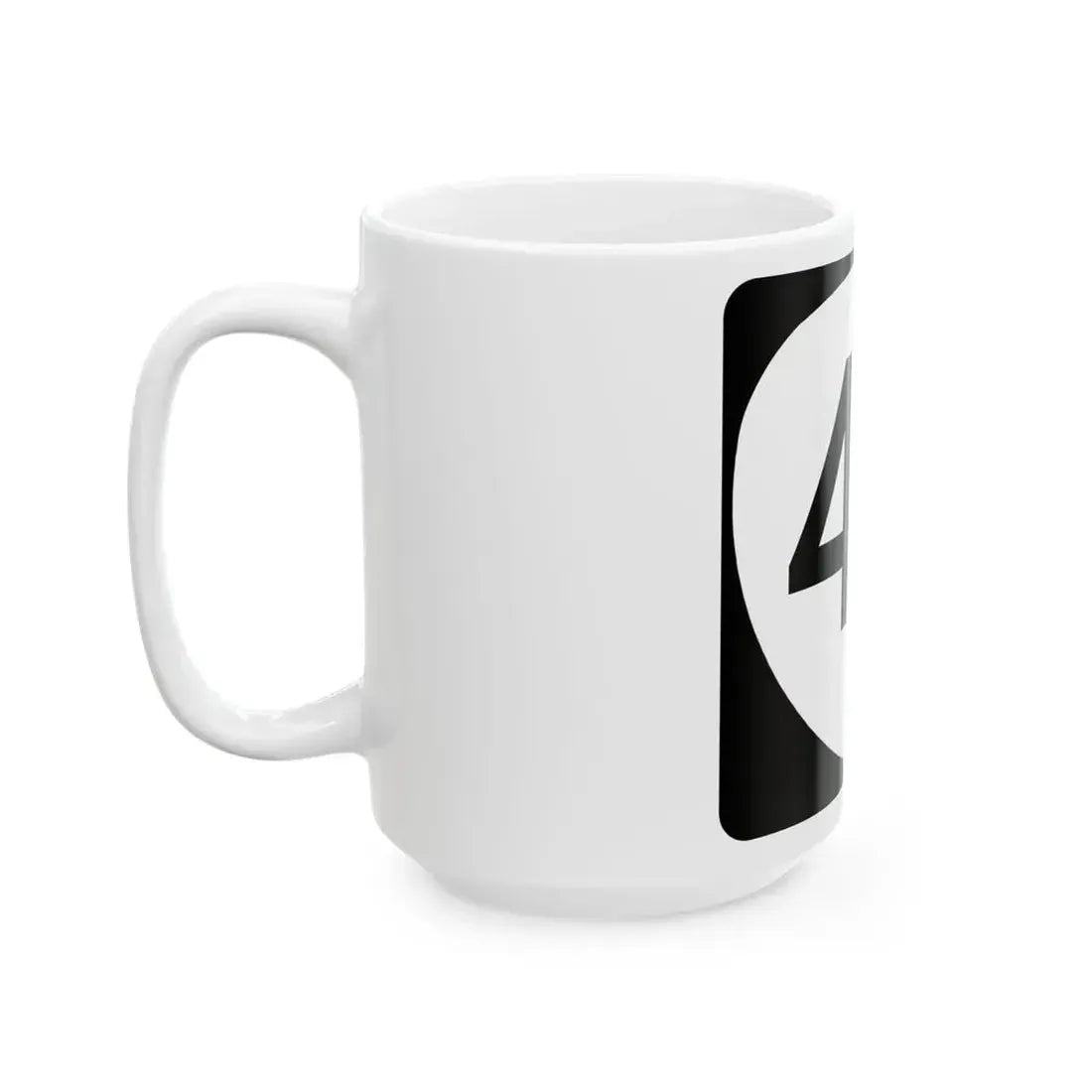 OR 42 (Oregon) (Road Sign) White Coffee Mug - Go Mug Yourself