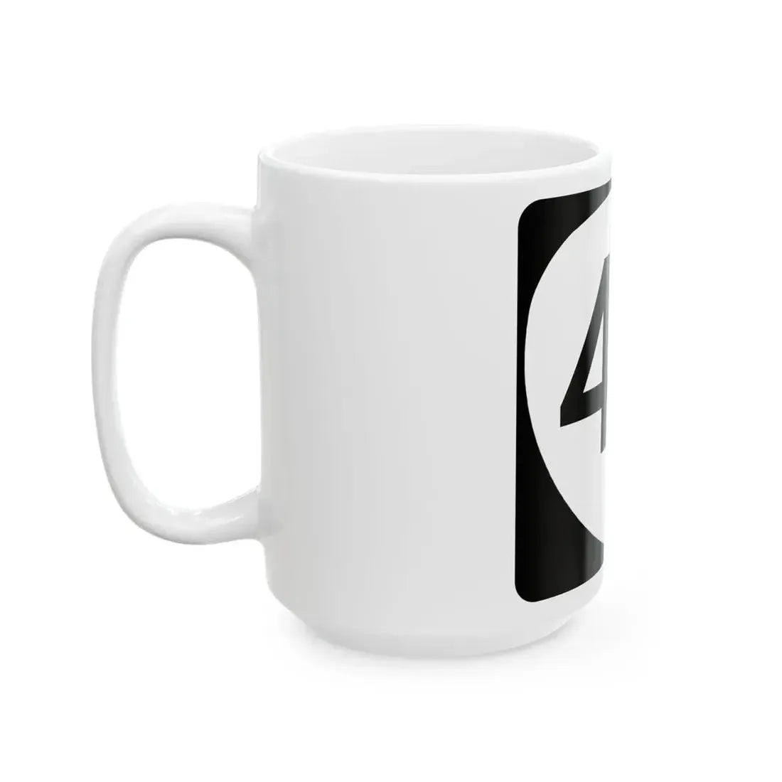 OR 44 (Oregon) (Road Sign) White Coffee Mug - Go Mug Yourself