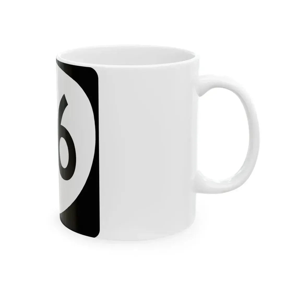 OR 46 (Oregon) (Road Sign) White Coffee Mug - Go Mug Yourself