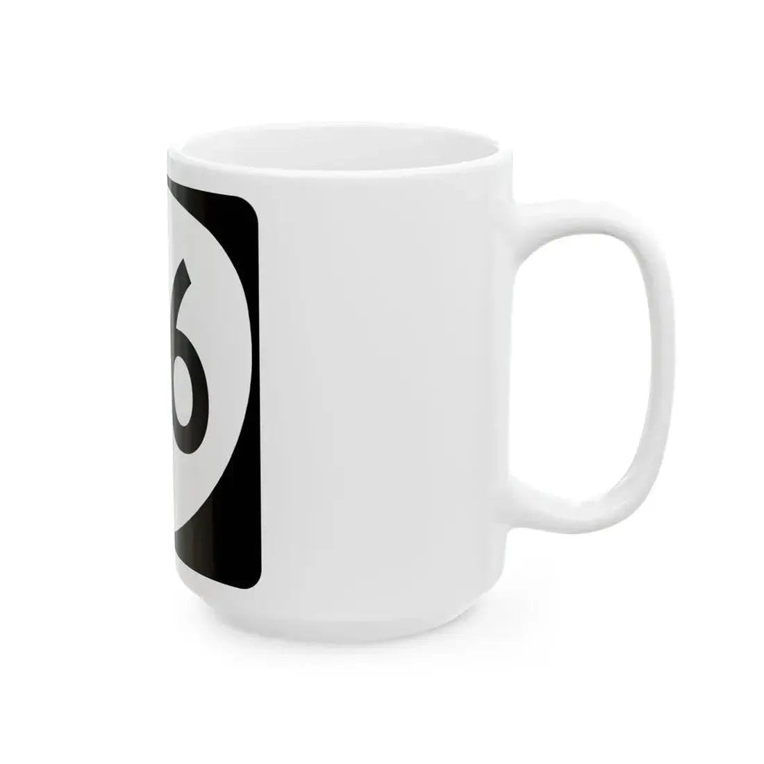 OR 46 (Oregon) (Road Sign) White Coffee Mug - Go Mug Yourself