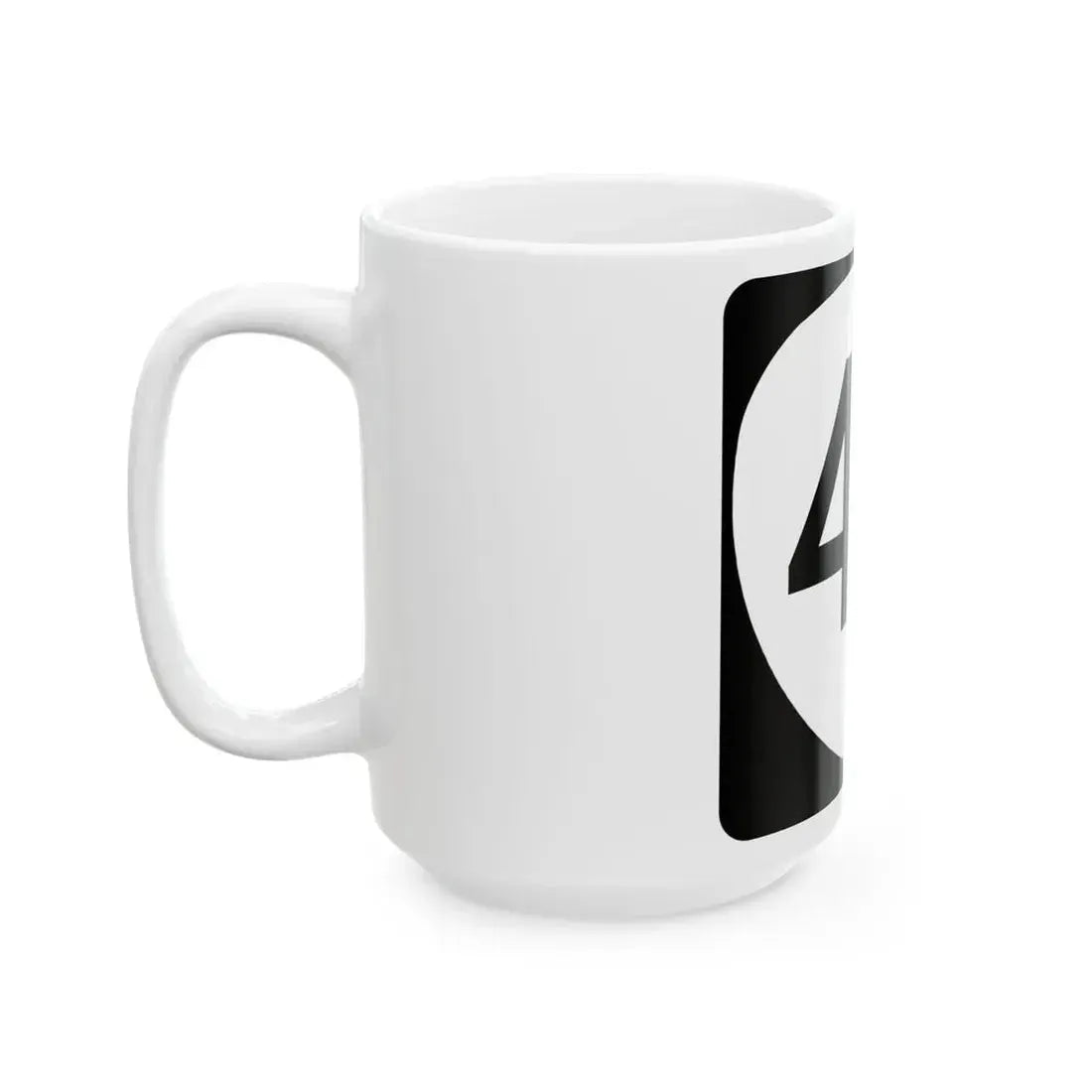 OR 47 (Oregon) (Road Sign) White Coffee Mug - Go Mug Yourself
