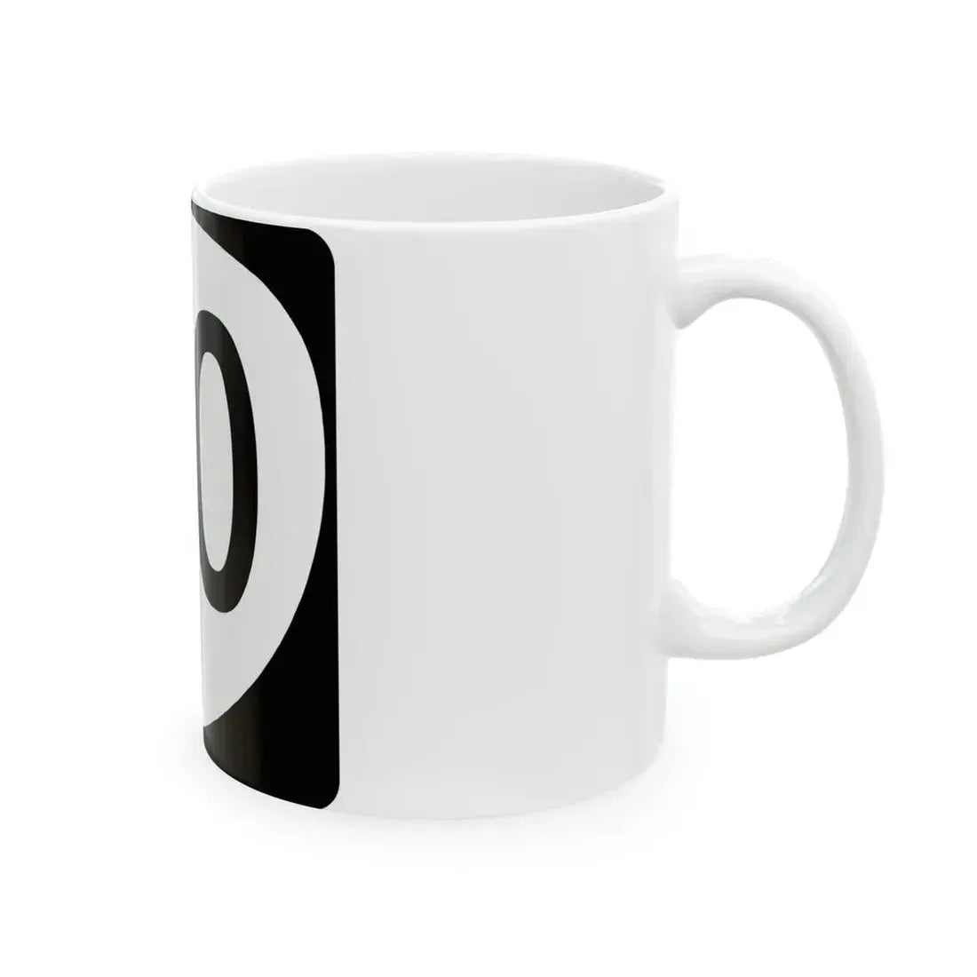 OR 50 (Oregon) (Road Sign) White Coffee Mug - Go Mug Yourself