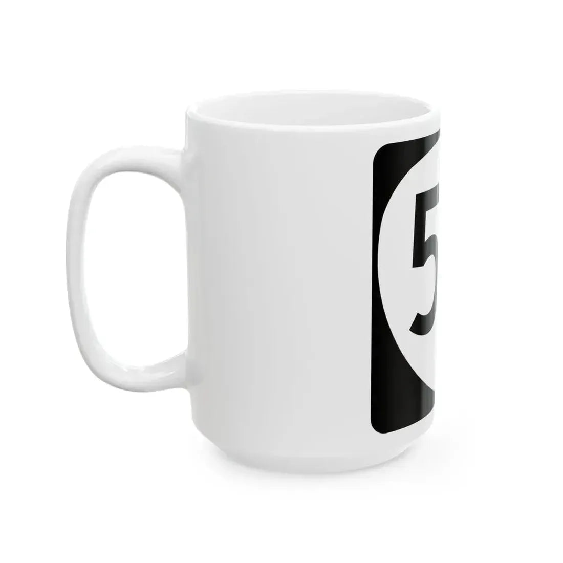OR 50 (Oregon) (Road Sign) White Coffee Mug - Go Mug Yourself