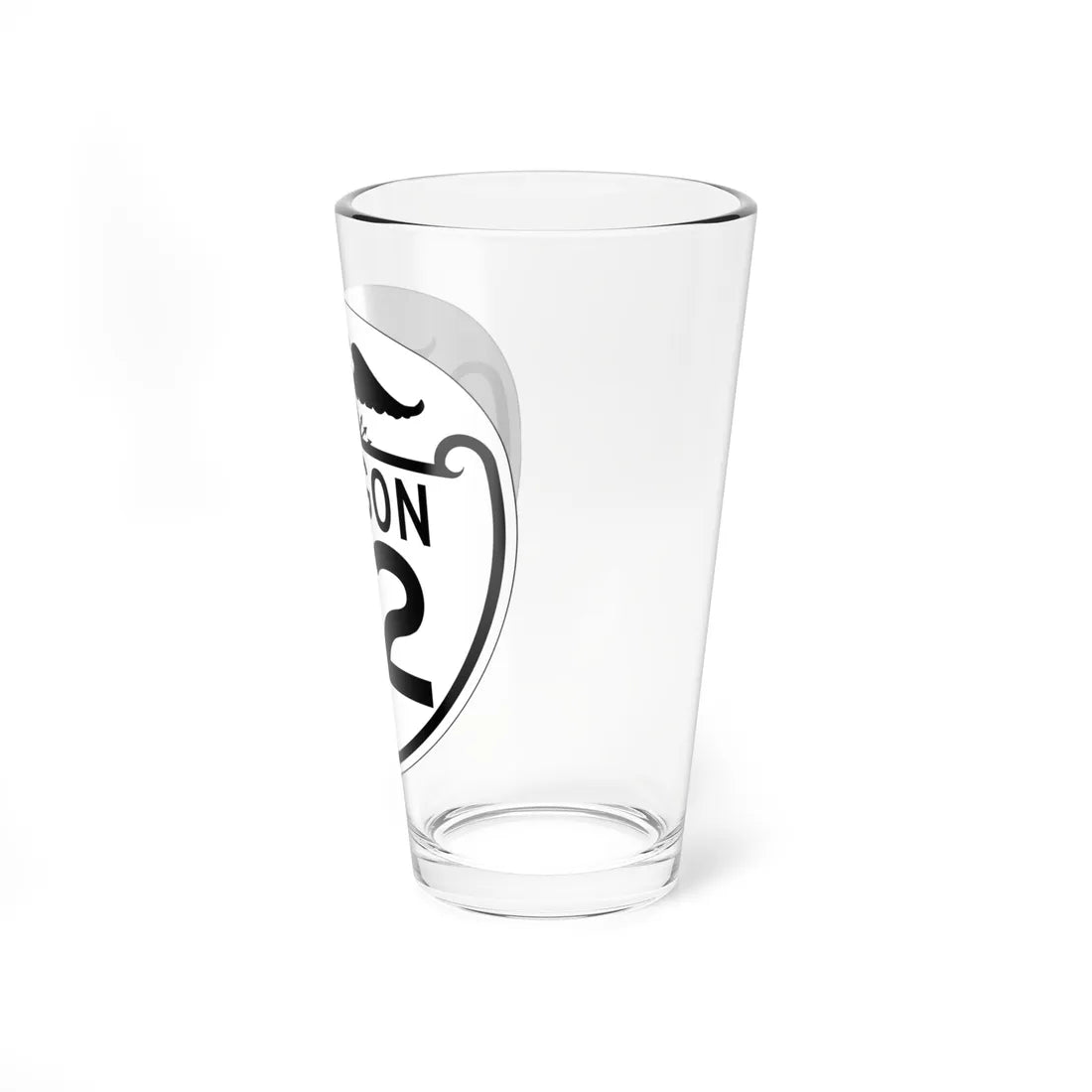 OR 52 1948 (Oregon) (Road Sign) Pint Glass 16oz - Go Mug Yourself