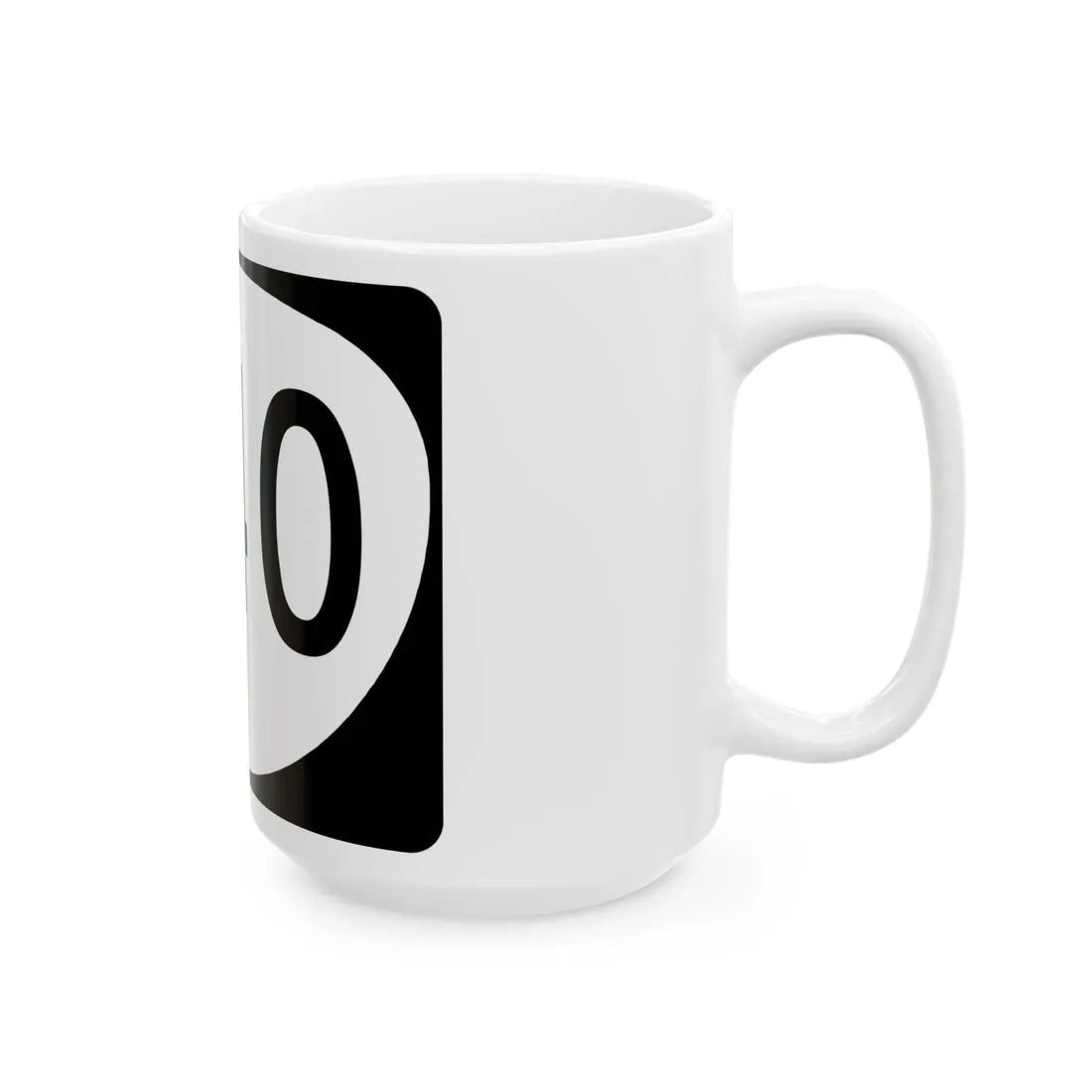 OR 540 (Oregon) (Road Sign) White Coffee Mug - Go Mug Yourself