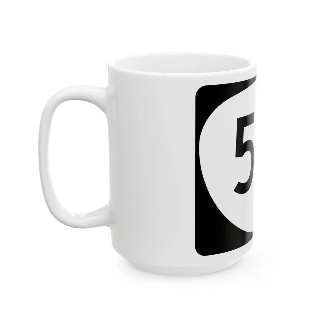 OR 551 (Oregon) (Road Sign) White Coffee Mug - Go Mug Yourself