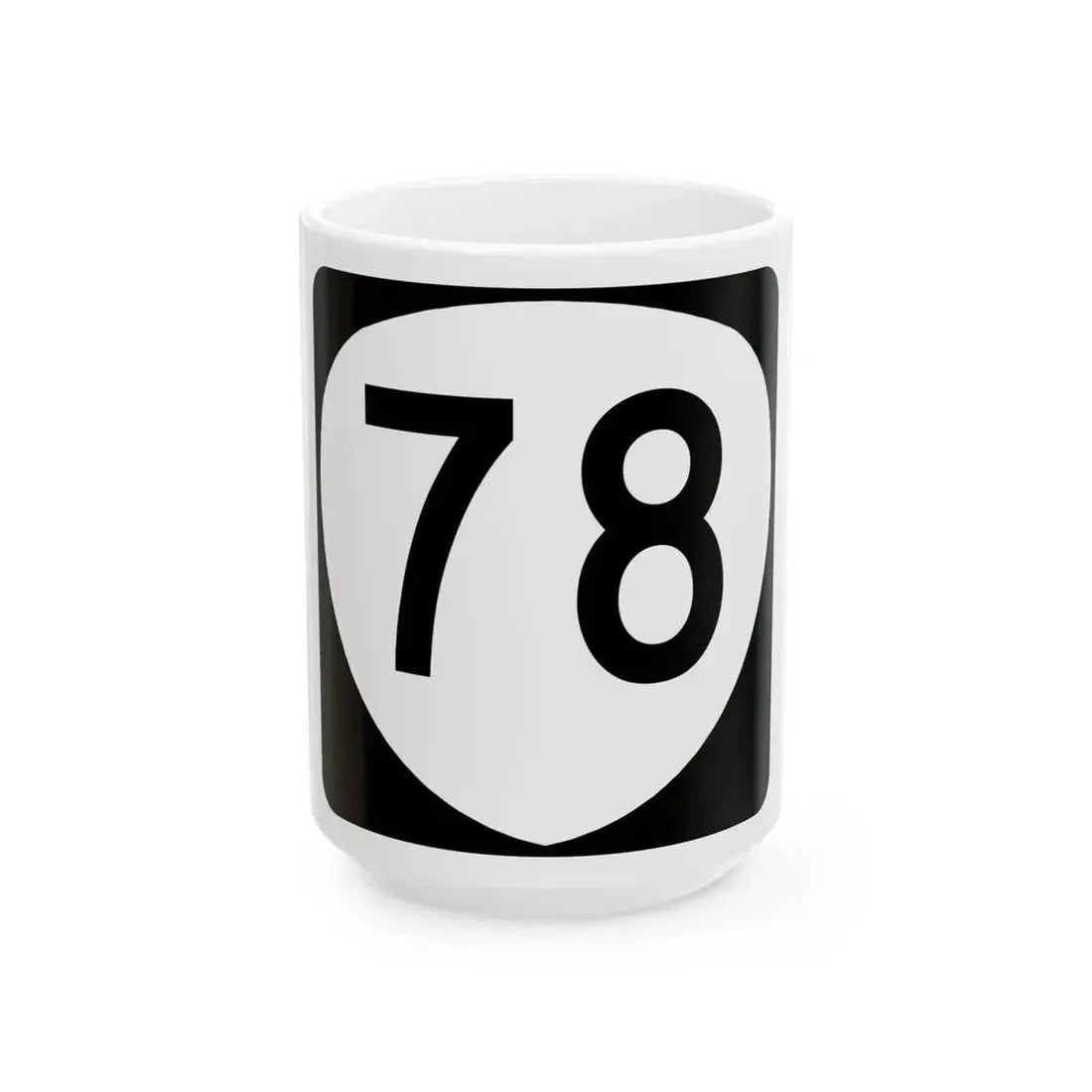 OR 78 (Oregon) (Road Sign) White Coffee Mug 15oz - Go Mug Yourself