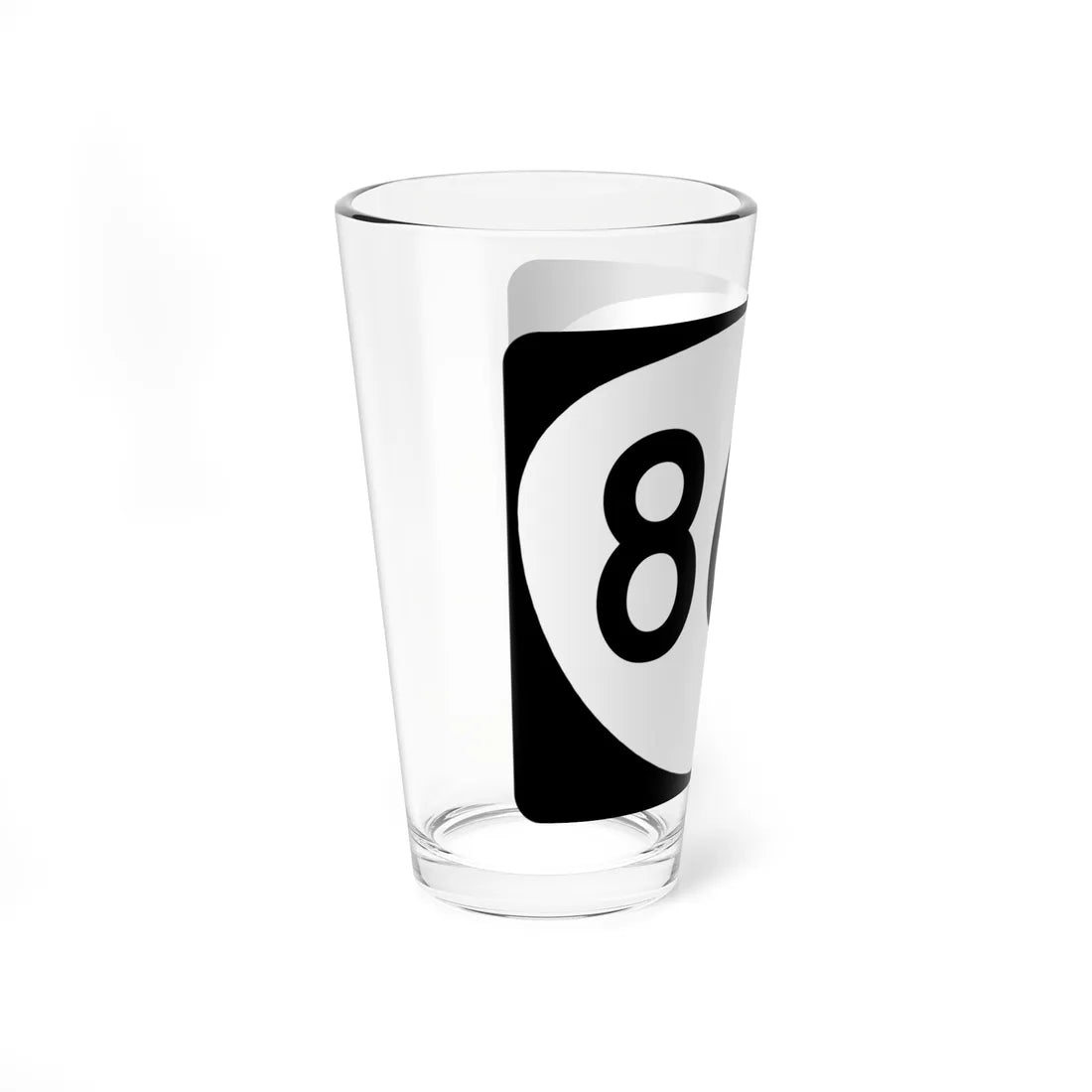 OR 86S (Oregon) (Road Sign) Pint Glass 16oz - Go Mug Yourself