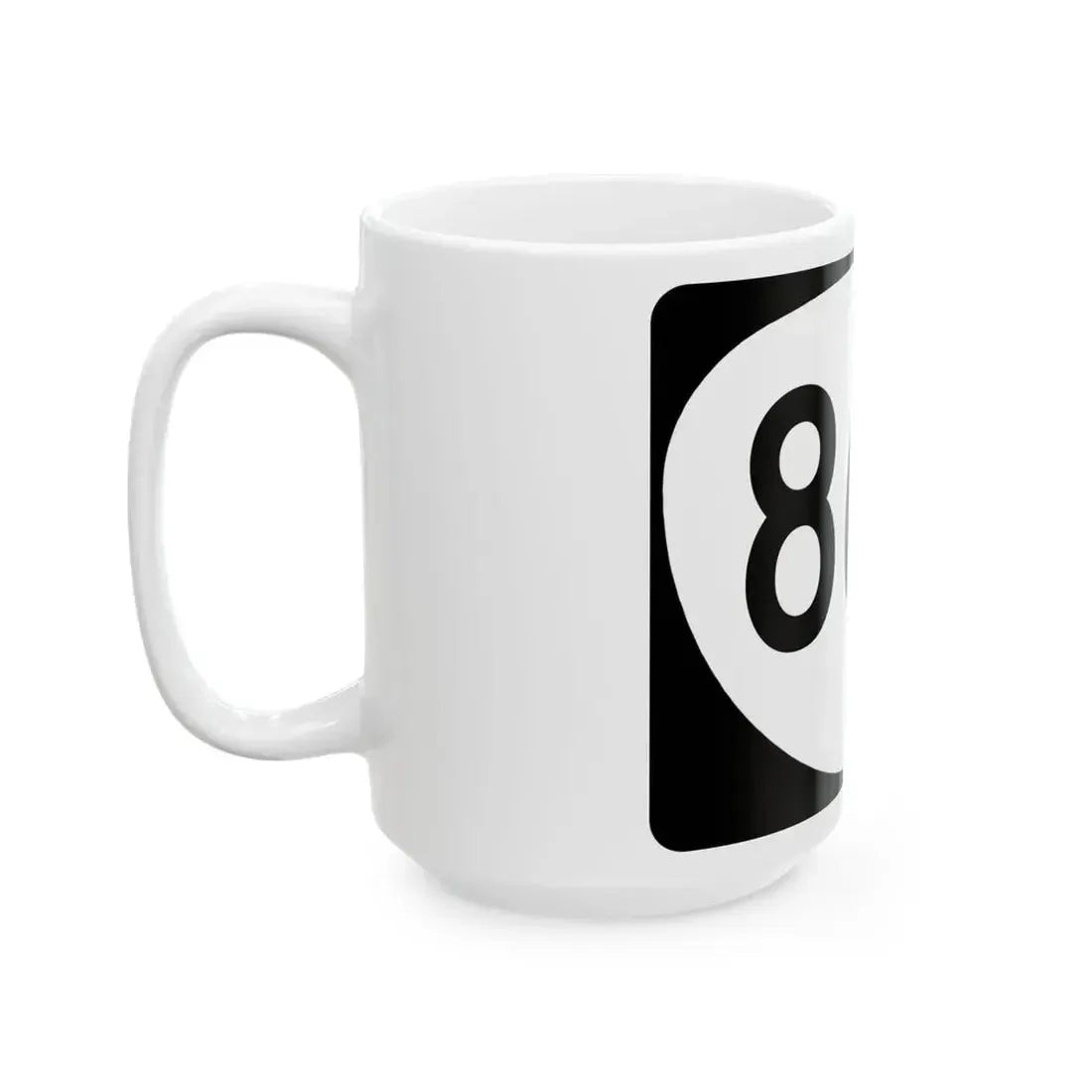 OR 86S (Oregon) (Road Sign) White Coffee Mug - Go Mug Yourself