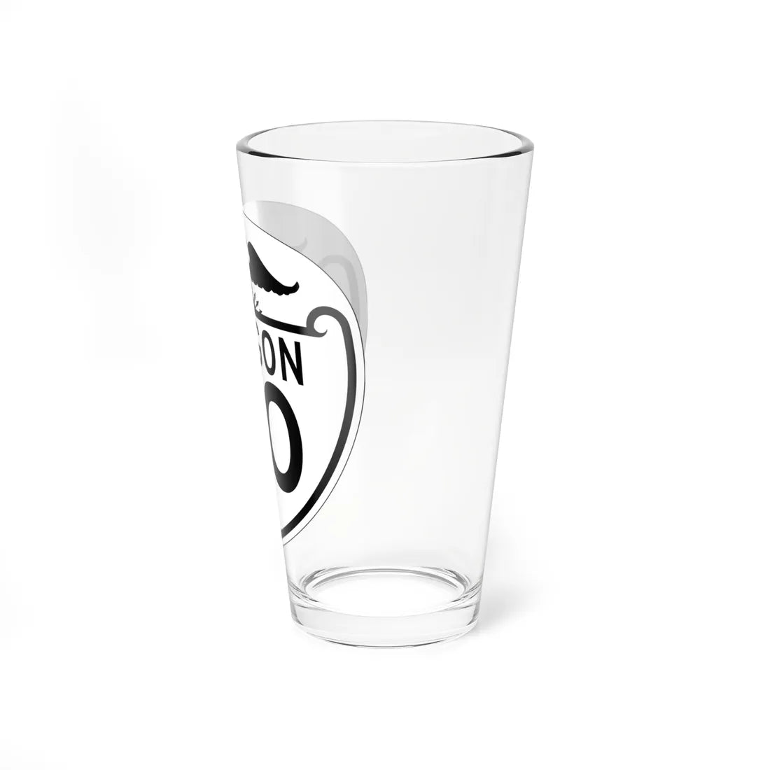 OR 90 1948 (Oregon) (Road Sign) Pint Glass 16oz - Go Mug Yourself