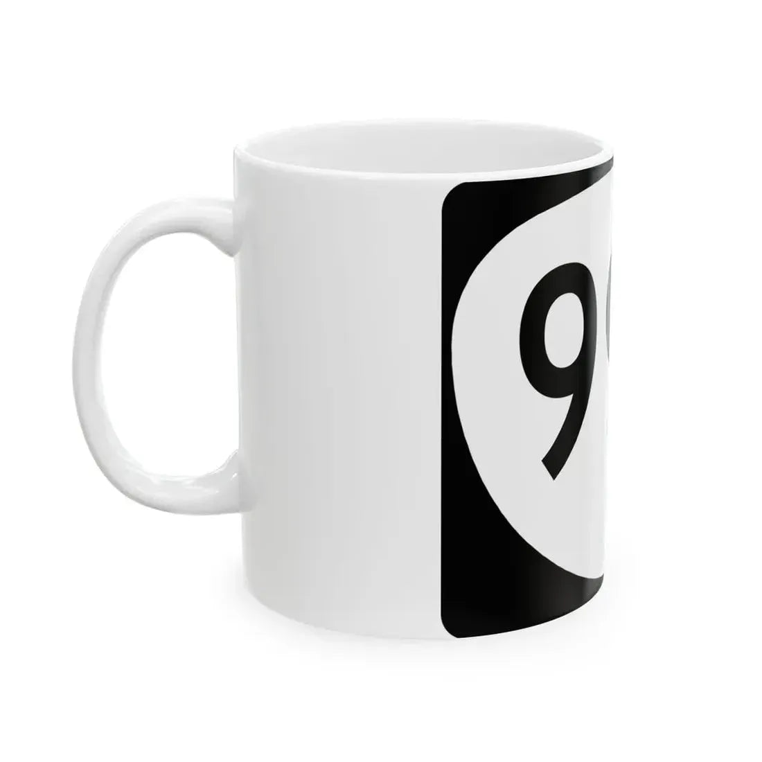 OR 99E (Oregon) (Road Sign) White Coffee Mug - Go Mug Yourself