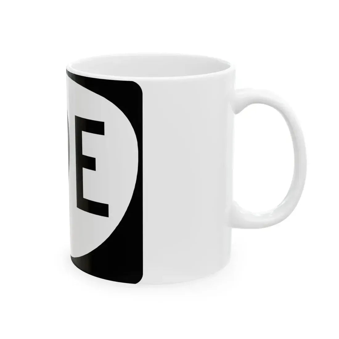 OR 99E (Oregon) (Road Sign) White Coffee Mug - Go Mug Yourself