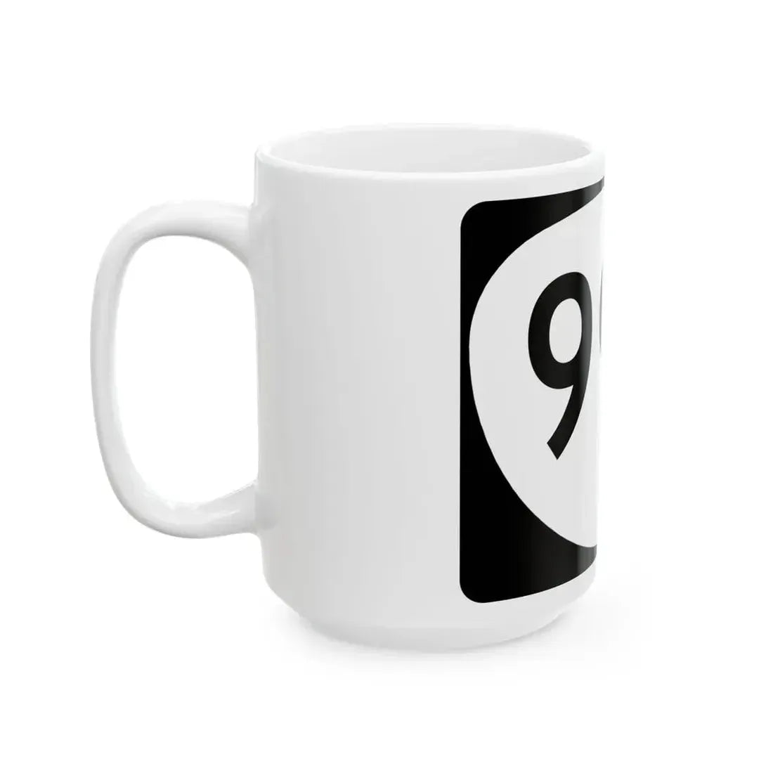 OR 99E (Oregon) (Road Sign) White Coffee Mug - Go Mug Yourself