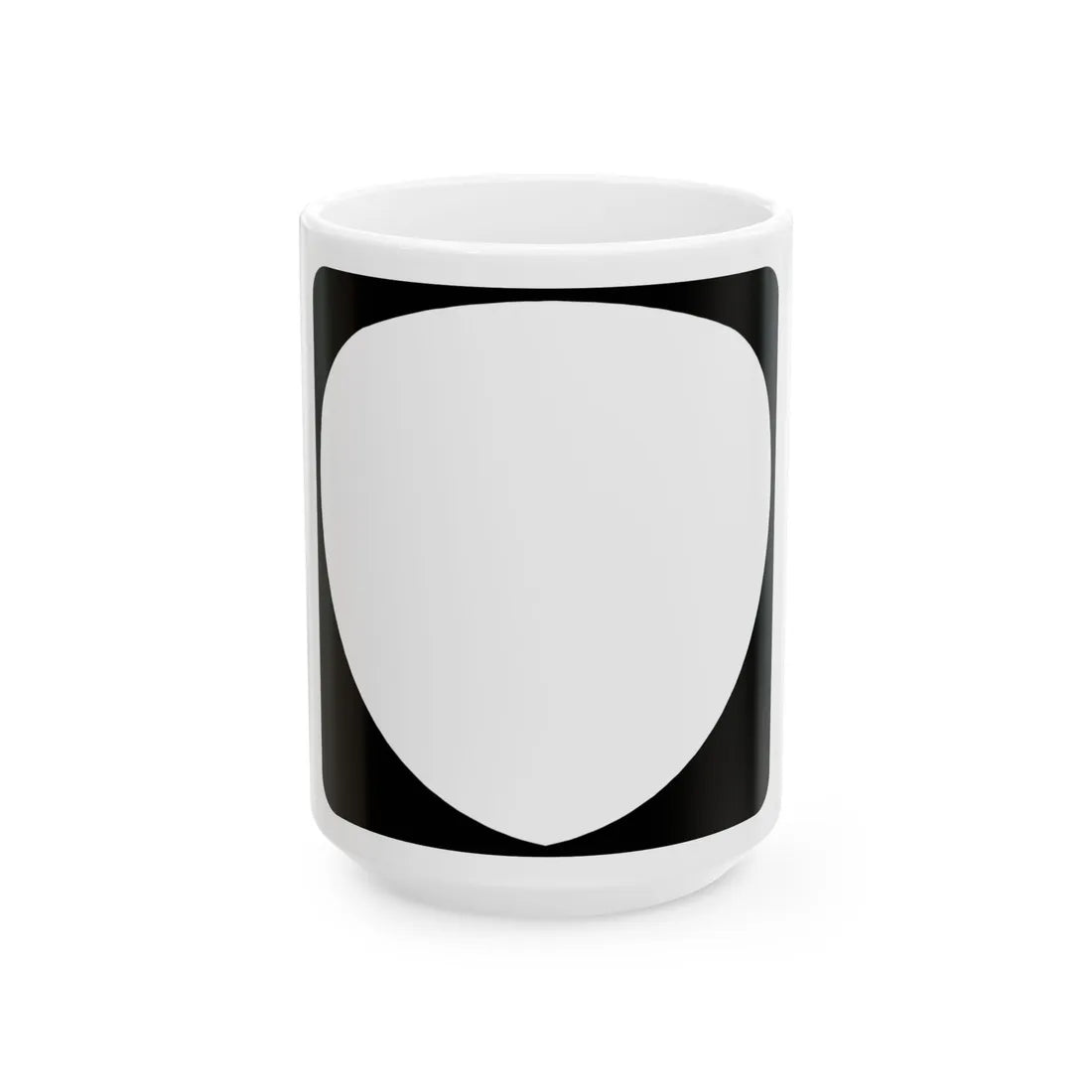 OR blank (Oregon) (Road Sign) White Coffee Mug 15oz - Go Mug Yourself