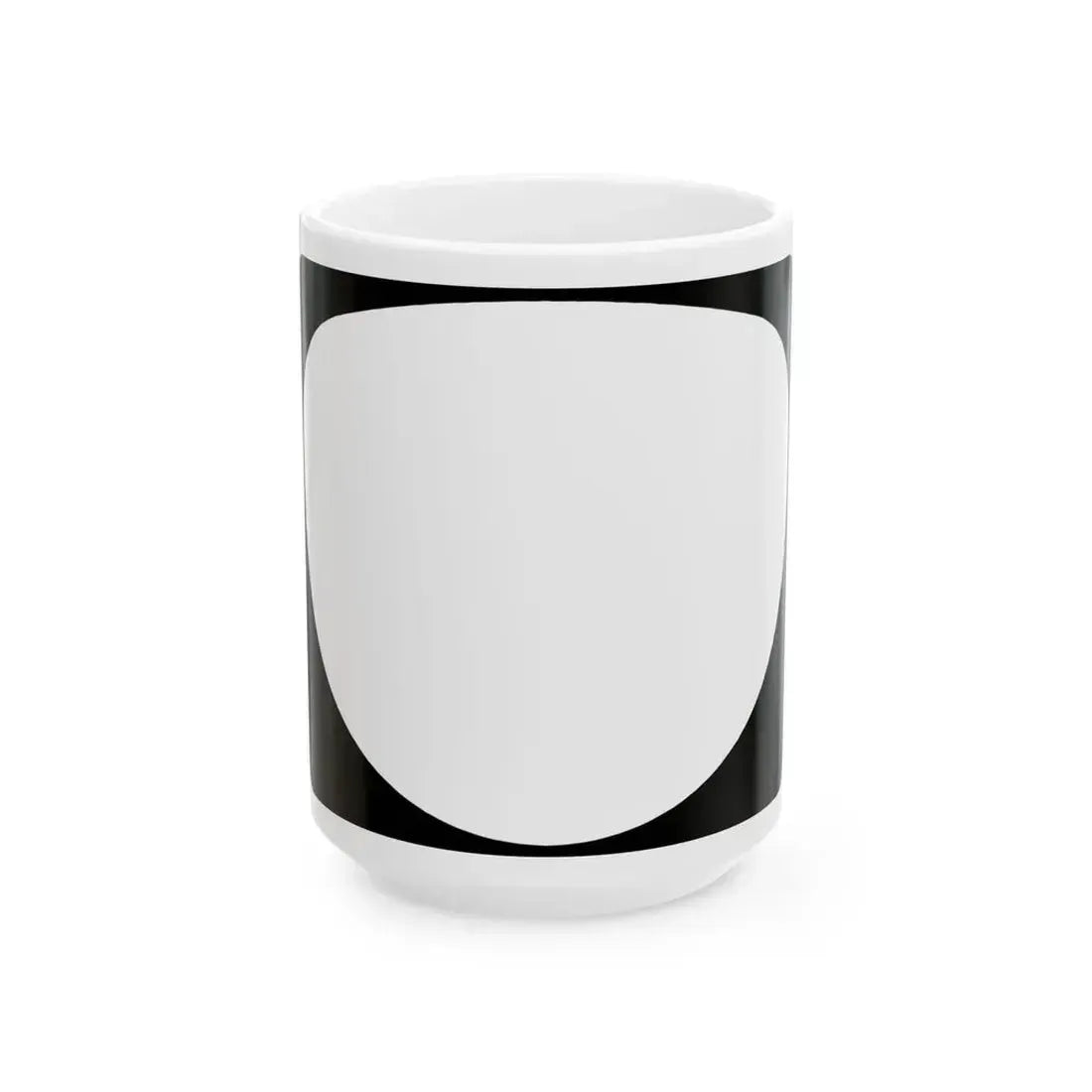 OR blank wide (Oregon) (Road Sign) White Coffee Mug 15oz - Go Mug Yourself