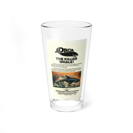 ORCA-THE KILLER WHALE 1977 Movie Poster - Pint Glass 16oz 16oz - Go Mug Yourself