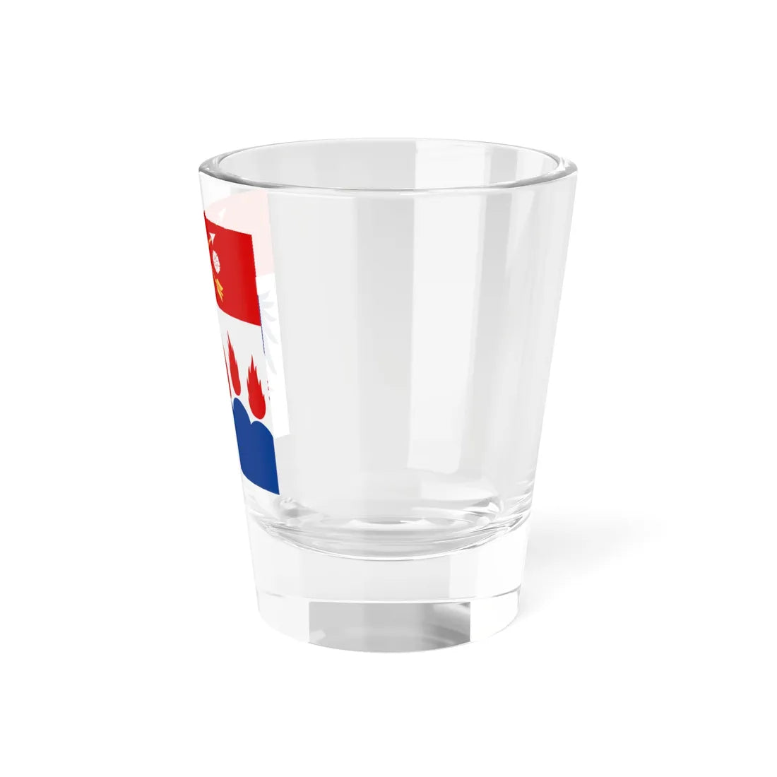 Orebro lan vapenflagga (Sweden) Shot Glass 1.5oz - Go Mug Yourself