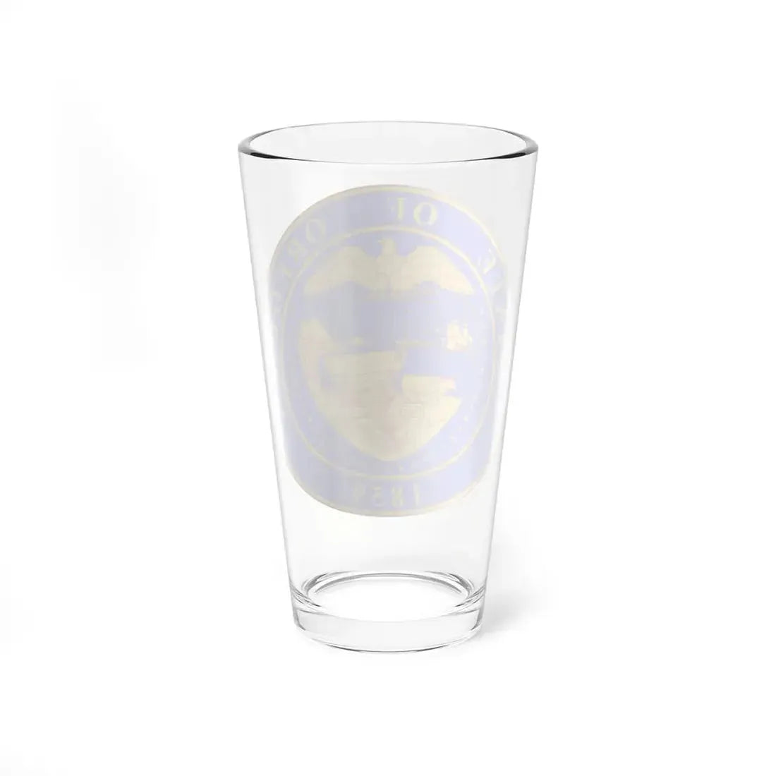 Oregon State Seal v2 - Pint Glass 16oz - Go Mug Yourself
