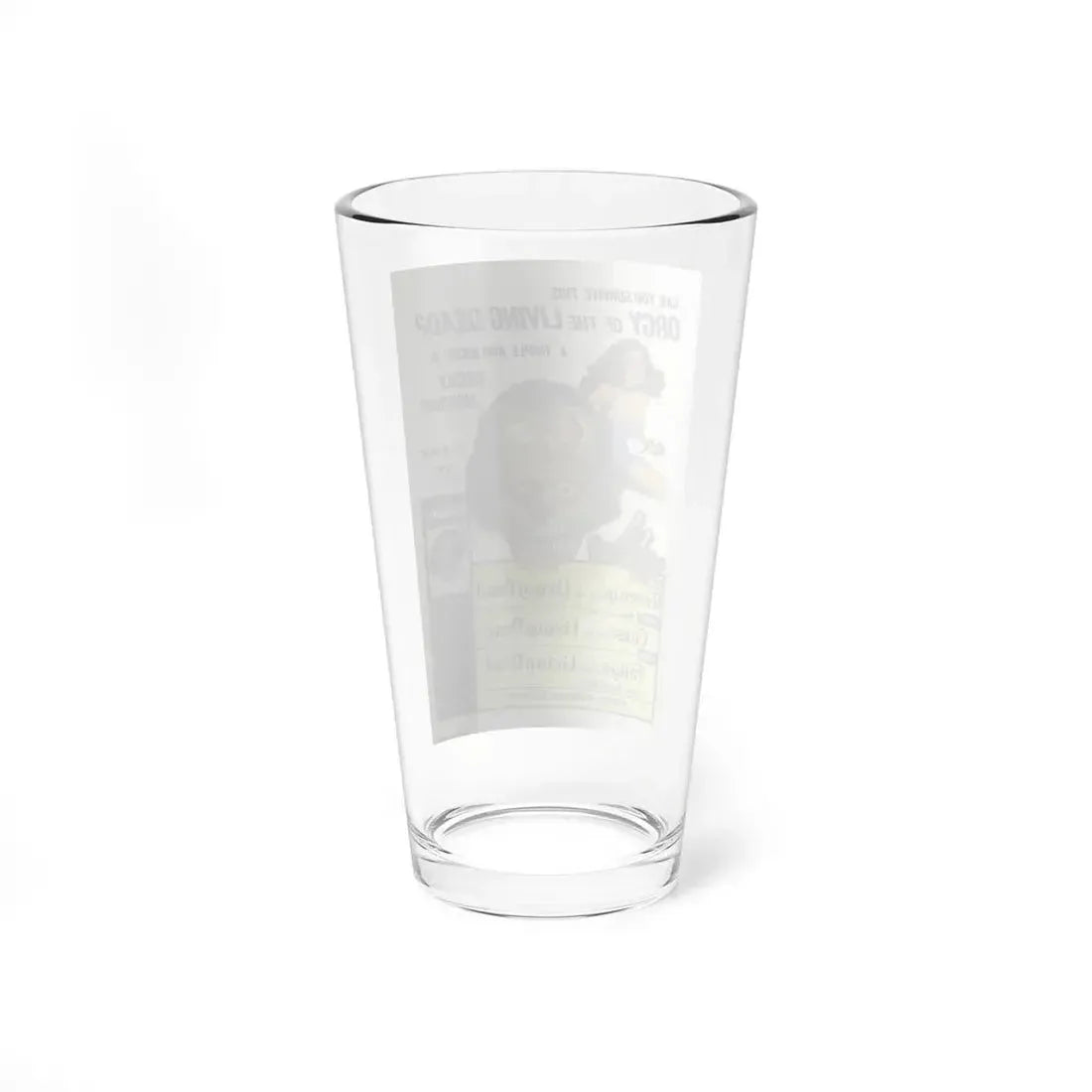 ORGY OF THE LIVING DEAD 1973 Movie Poster - Pint Glass 16oz - Go Mug Yourself