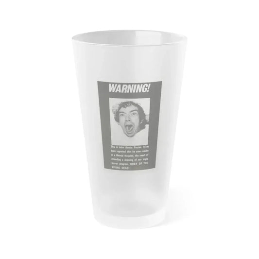 ORGY OF THE LIVING DEAD (TEASER) 1973 Movie Poster - Frosted Pint Glass 16oz 16oz Frosted - Go Mug Yourself