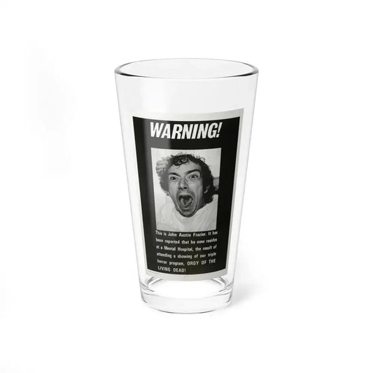 ORGY OF THE LIVING DEAD (TEASER) 1973 Movie Poster - Pint Glass 16oz 16oz - Go Mug Yourself