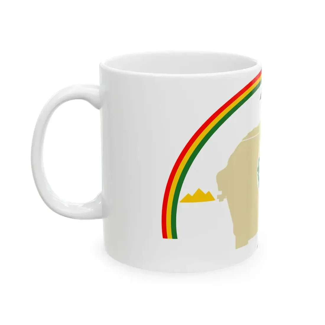 Original flag of Navajo Nation (United States) White Coffee Mug - Go Mug Yourself