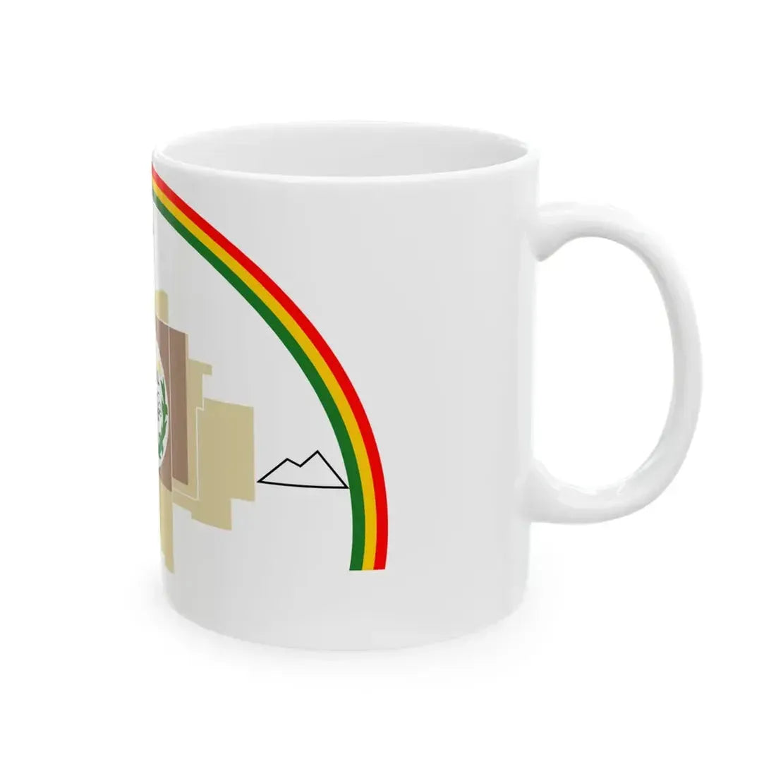 Original flag of Navajo Nation (United States) White Coffee Mug - Go Mug Yourself