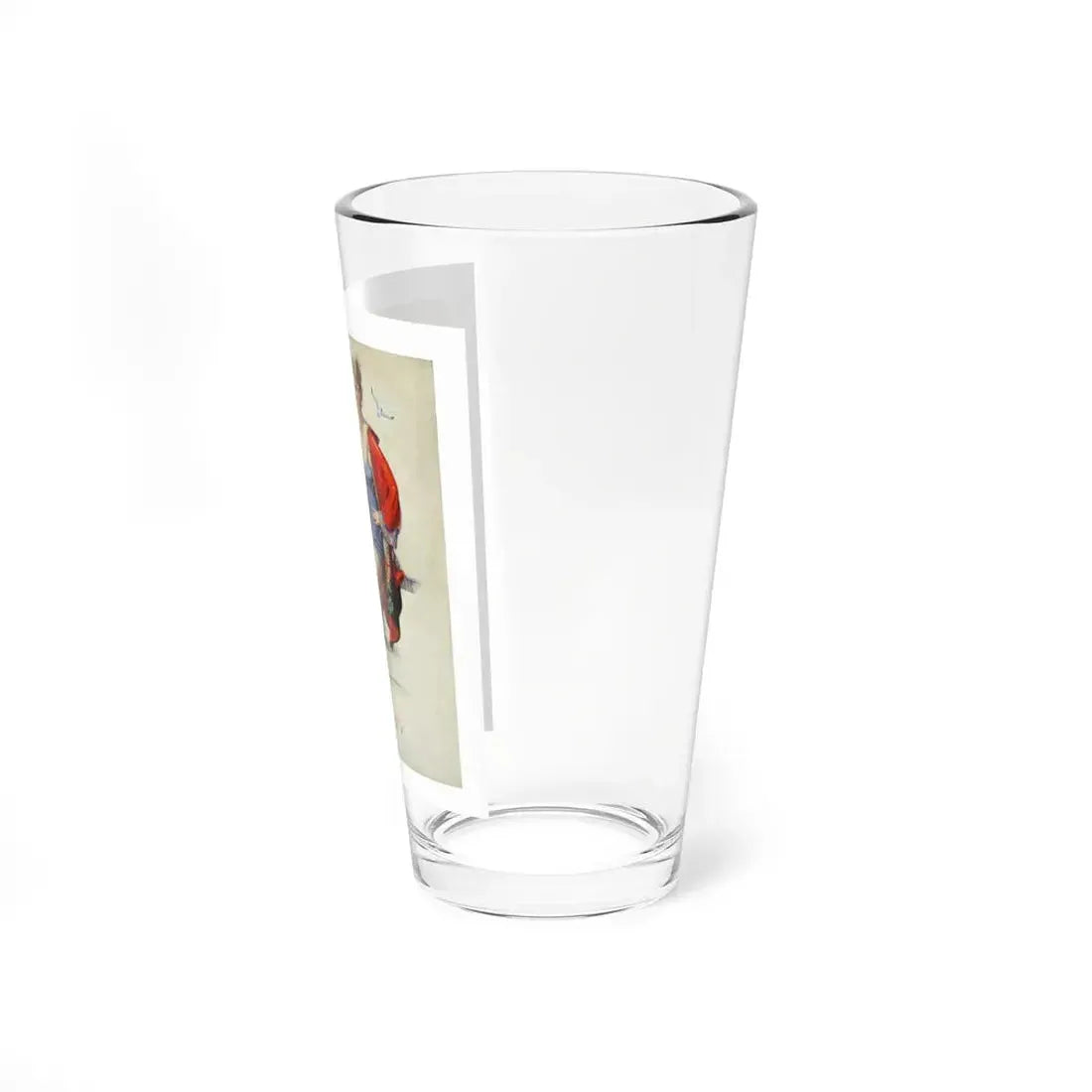 Original Pin-up (Magazine Illustration) Pint Glass 16oz - Go Mug Yourself