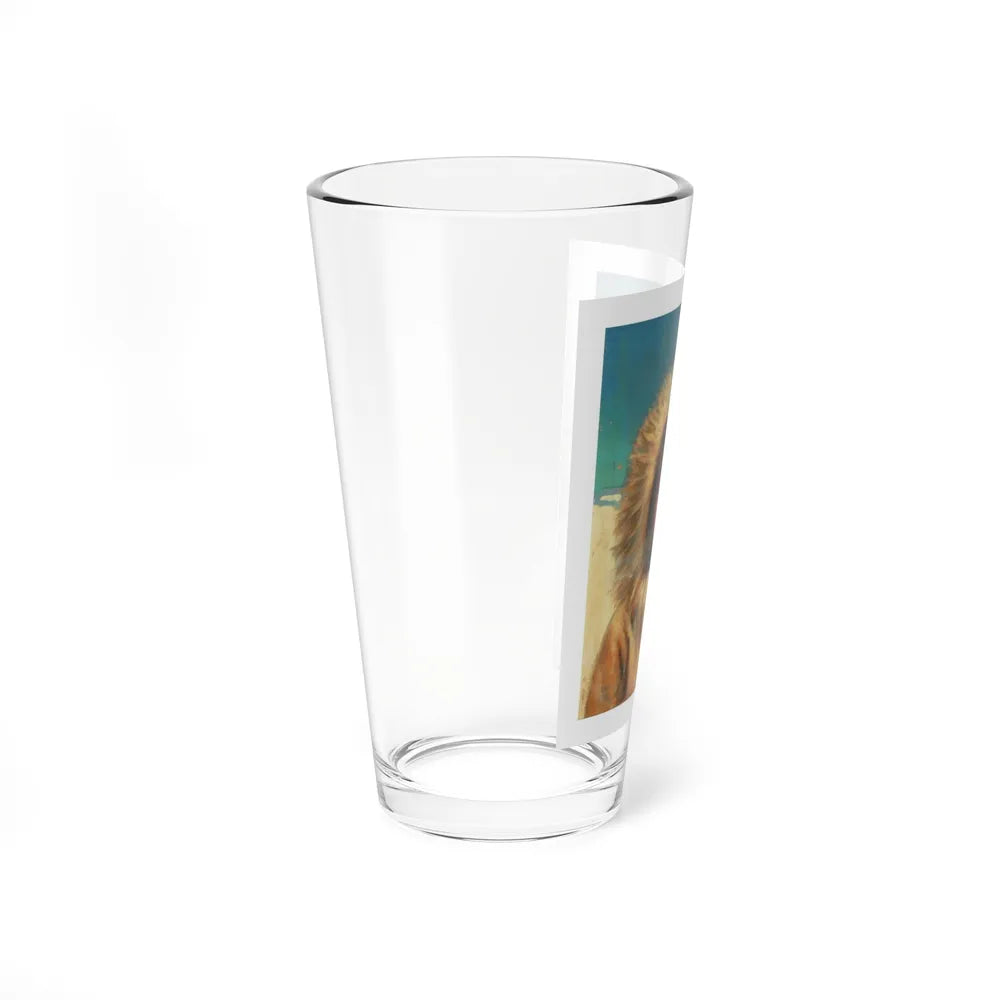 Original Pulp Cover Painting (c.1930) (Magazine Illustration) Pint Glass 16oz - Go Mug Yourself