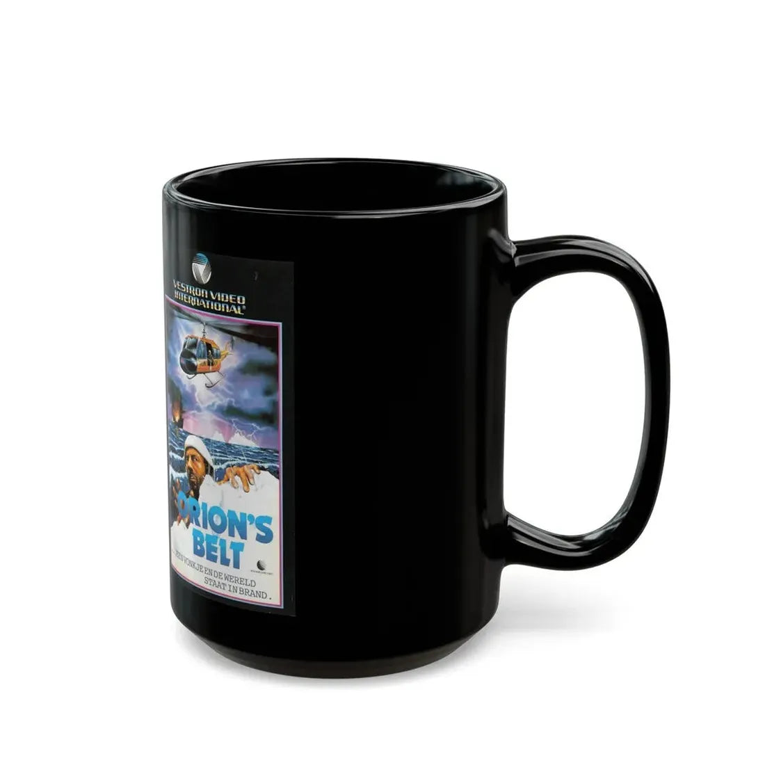ORIONS BELT (VHS COVER) - Black Coffee Mug - Go Mug Yourself