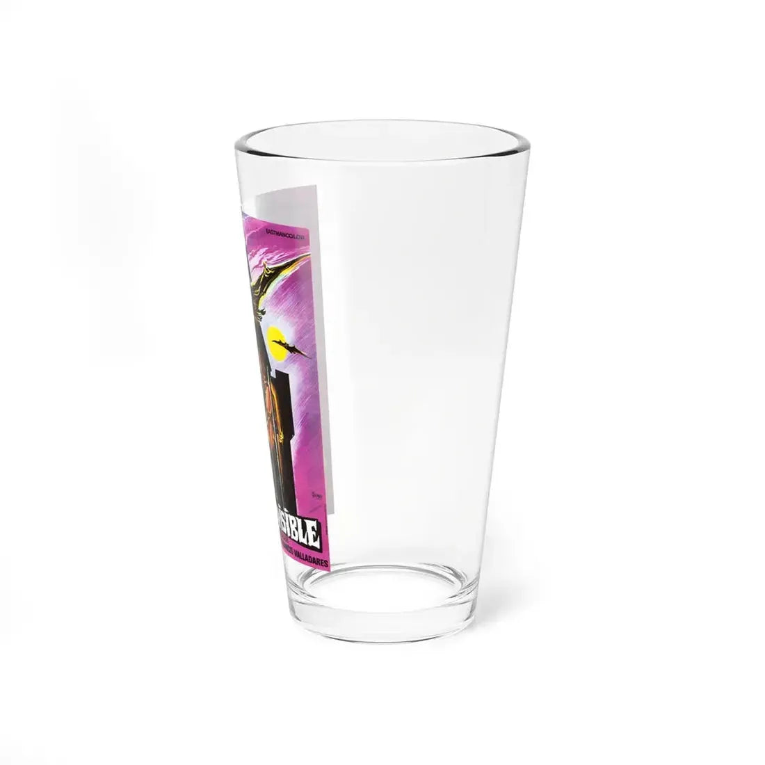 ORLOFF AGAINST THE INVISIBLE MAN (FRENCH) 1970 Movie Poster - Pint Glass 16oz - Go Mug Yourself