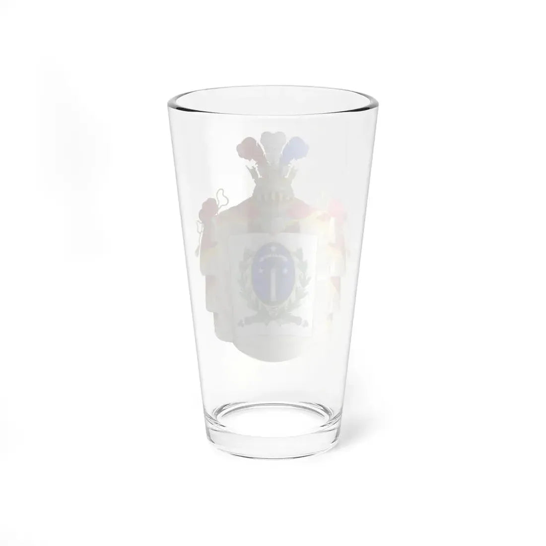 Ornamented Coat of Arms of Chile (1819-1834) Cerro Castillo Version - Pint Glass 16oz - Go Mug Yourself