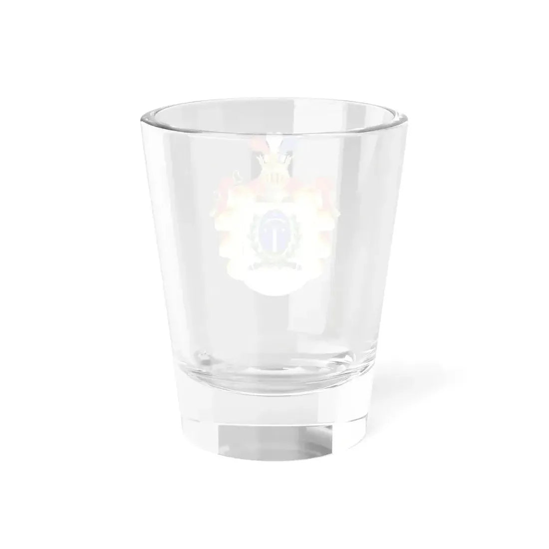 Ornamented Coat of Arms of Chile (1819-1834) Cerro Castillo Version - Shot Glass 1.5oz - Go Mug Yourself