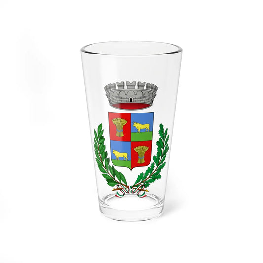 Orotelli-Stemma (Italy) (Coat of Arms) Pint Glass 16oz 16oz - Go Mug Yourself
