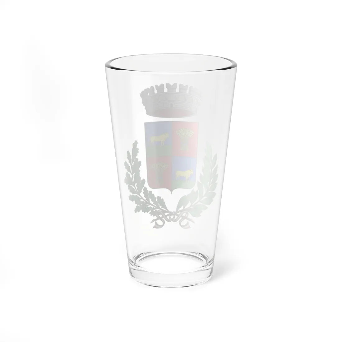 Orotelli-Stemma (Italy) (Coat of Arms) Pint Glass 16oz - Go Mug Yourself
