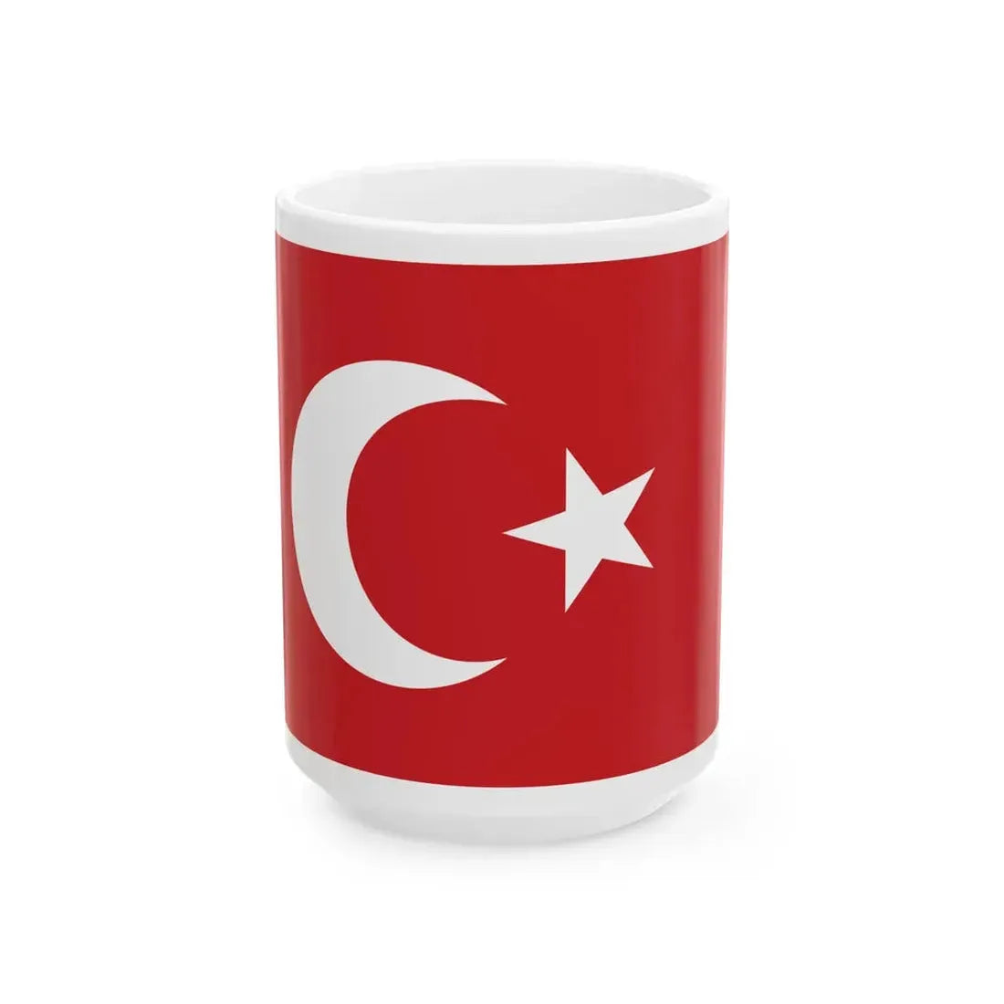 Ottoman flag alternative 2 (Oman) White Coffee Mug 15oz - Go Mug Yourself