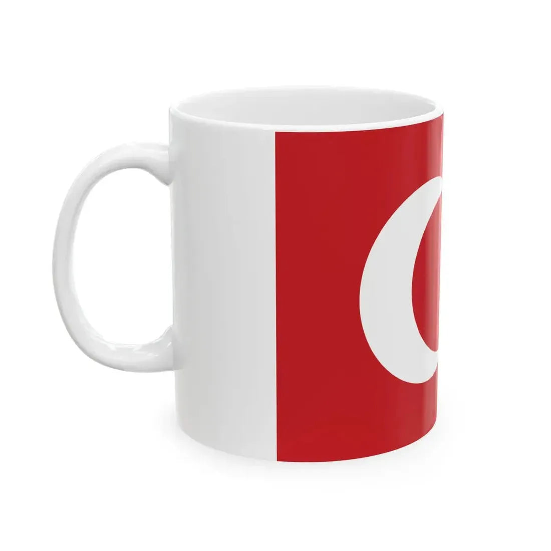 Ottoman flag alternative 2 (Oman) White Coffee Mug - Go Mug Yourself