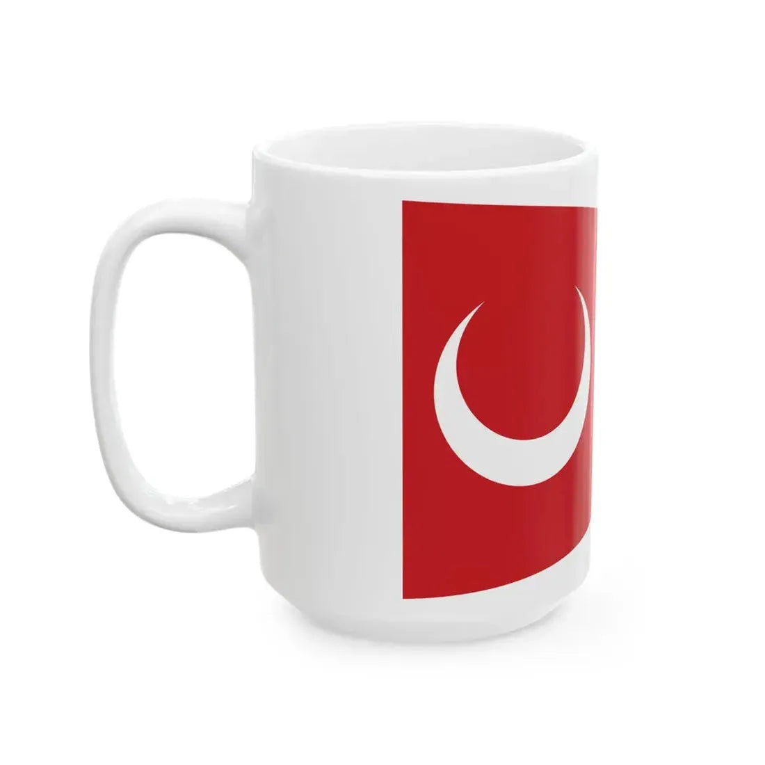 Ottoman flag by Hieronymus Bosch (Oman) White Coffee Mug - Go Mug Yourself