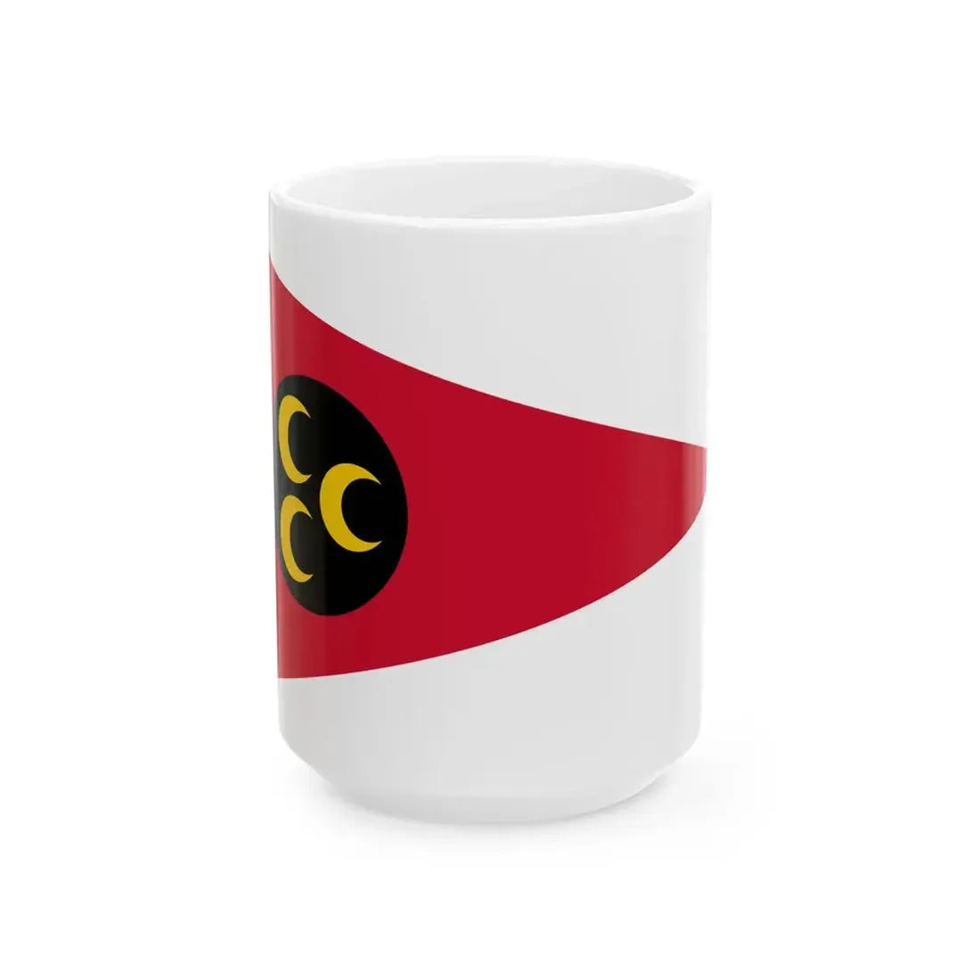Ottoman flag used by army (Oman) White Coffee Mug 15oz - Go Mug Yourself