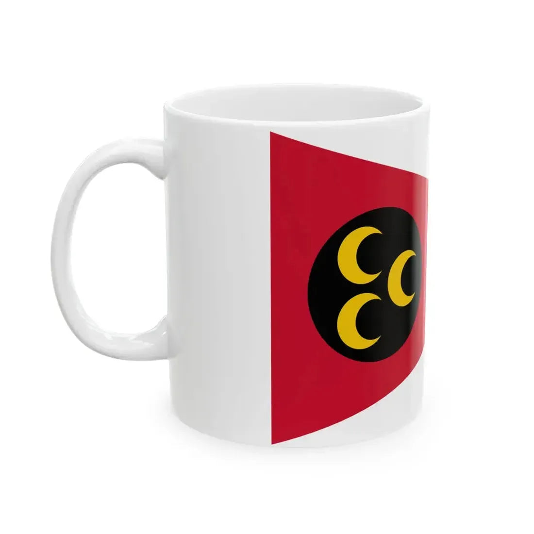 Ottoman flag used by army (Oman) White Coffee Mug - Go Mug Yourself