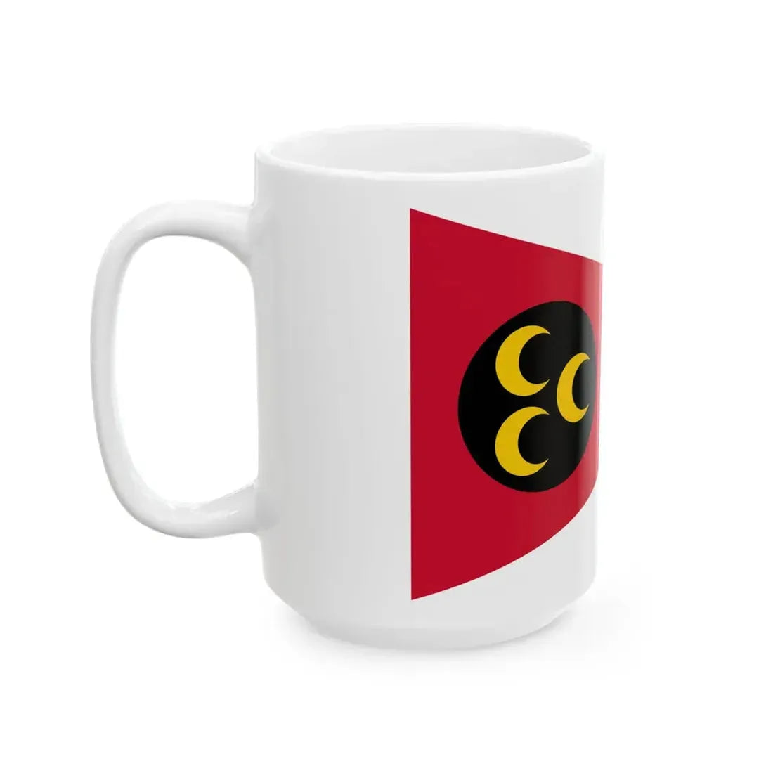 Ottoman flag used by army (Oman) White Coffee Mug - Go Mug Yourself